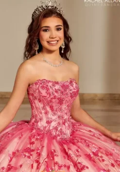 Sweet Sixteen|Quince Dresses With Sleeves^Rachel Allan Quince RQ1123