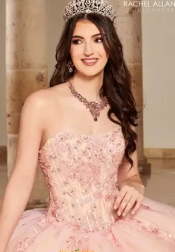 Sweet Sixteen|Quince Dresses With Sleeves^Rachel Allan Quince RQ1123