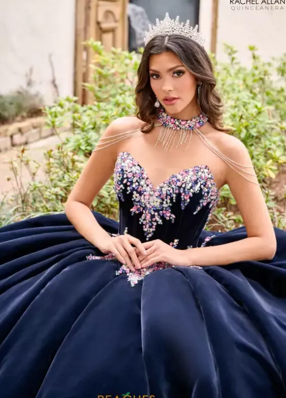 Plus Sized Quince Dresses|Sweet Sixteen^Rachel Allan Quince RQ2198