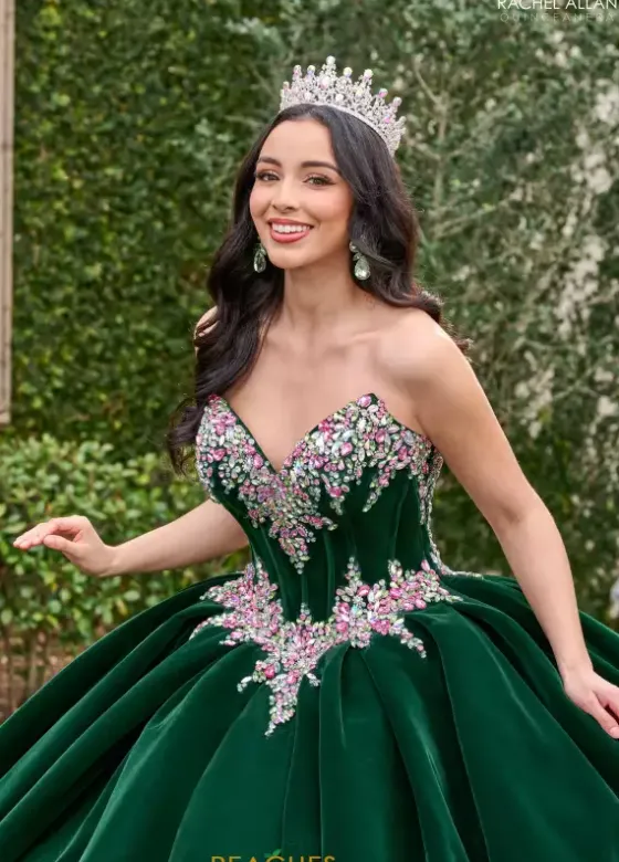 Plus Sized Quince Dresses|Sweet Sixteen^Rachel Allan Quince RQ2198