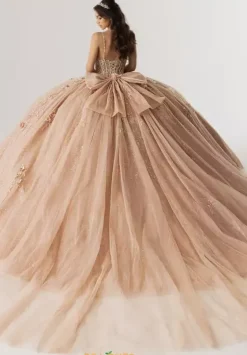 Sweet Sixteen|Plus Sized Quince Dresses^Rachel Allan Quince RQ3170 Nude Rose Gold
