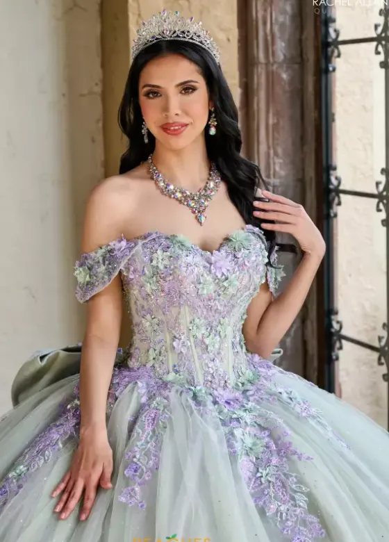 Plus Sized Quince Dresses|Sweet Sixteen^Rachel Allan Quince RQ1153