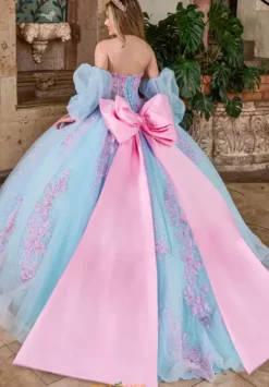 Quince Dresses With Sleeves|Plus Sized Quince Dresses^Rachel Allan Quince RQ1140