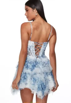 Bat Mitzvah|Plus Size Homecoming Dresses^Alyce Scoop Neckline A Line Dress 30056