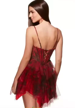 Bat Mitzvah|Plus Size Homecoming Dresses^Alyce Scoop Neckline A Line Dress 30056