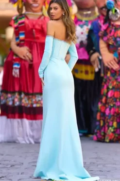 Long Sleeve Prom Dresses|Long Dresses^Sherri Hill 55316