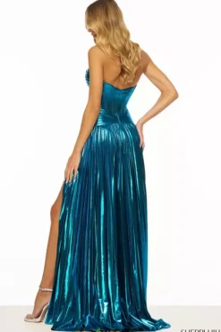 Plus Size|A Line^Sherri Hill 56405 Peacock