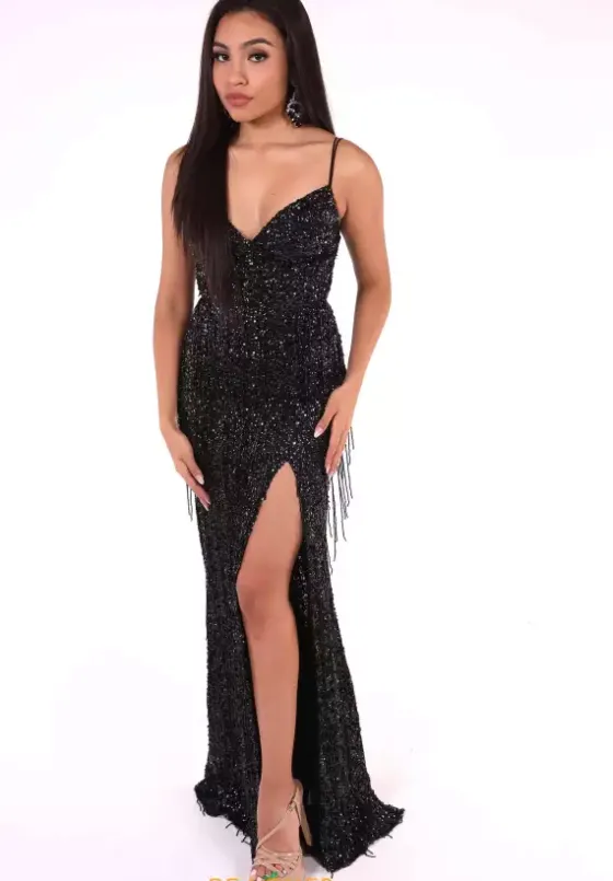 Fitted|Long Dresses^Sherri Hill 55041