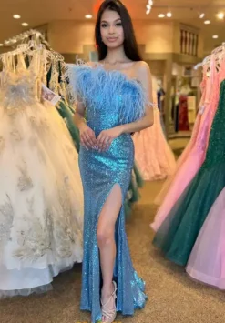 Long Homecoming Dresses|Fitted^Sherri Hill 55094