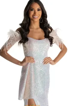 Long Homecoming Dresses|Fitted^Sherri Hill 55001