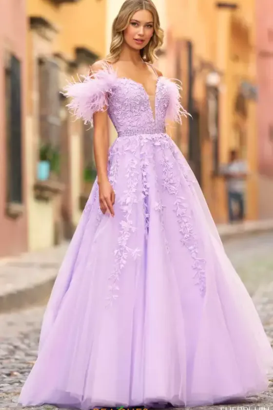 Long Dresses|Plus Sized Dresses^Sherri Hill 55329