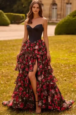 Long Dresses|Plus Sized Dresses^Sherri Hill 57722