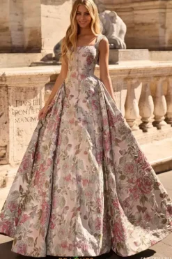 Long Dresses|Plus Sized Dresses^Sherri Hill 57812