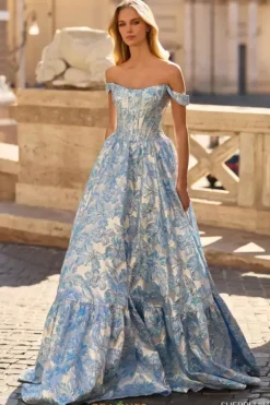 Long Dresses|Plus Sized Dresses^Sherri Hill 57918