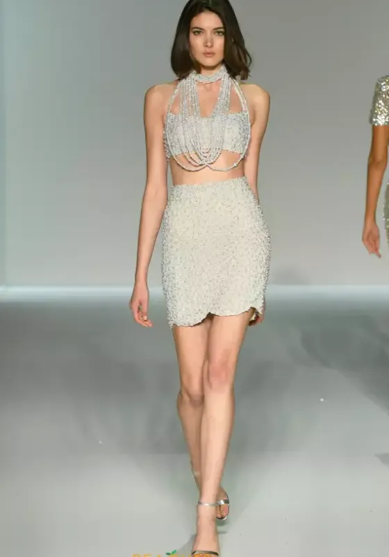 Pageant^Sherri Hill Short 57236 Ivory/Silver/Nude