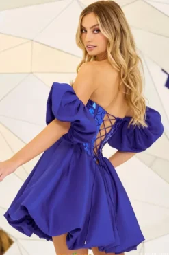 Sweet Sixteen|Bat Mitzvah^Sherri Hill Short 55220 Royal