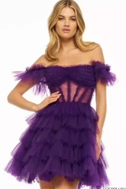 Bat Mitzvah|Plus Size Homecoming Dresses^Sherri Hill Short 56050