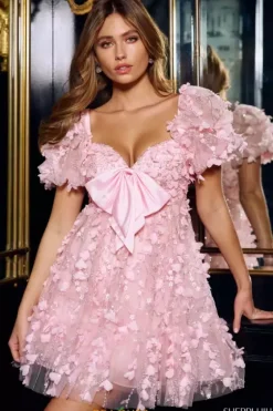 Bat Mitzvah|Plus Size Homecoming Dresses^Sherri Hill Short 56585