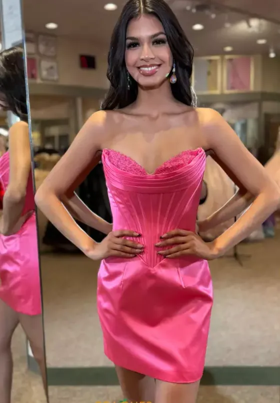 Bat Mitzvah|Quince Guest Dresses^Sherri Hill Short 57294