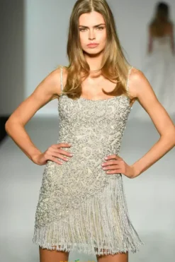 Pageant^Sherri Hill Short 67052 Ivory/Silver/Ab/Nude