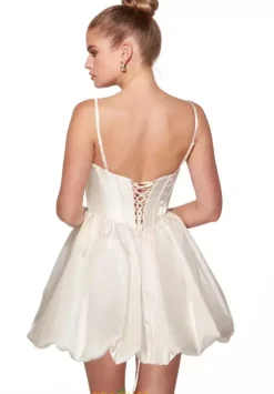 Bat Mitzvah|8Th Grade Dance^Alyce Short A Line Satin Dress 30012