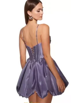 Bat Mitzvah|8Th Grade Dance^Alyce Short A Line Satin Dress 30012