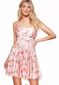 Bat Mitzvah|8Th Grade Dance^Alyce Short Satin A Line Dress 30059