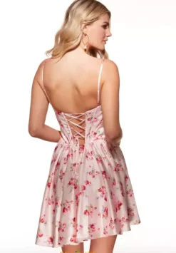 Bat Mitzvah|8Th Grade Dance^Alyce Short Satin A Line Dress 30059