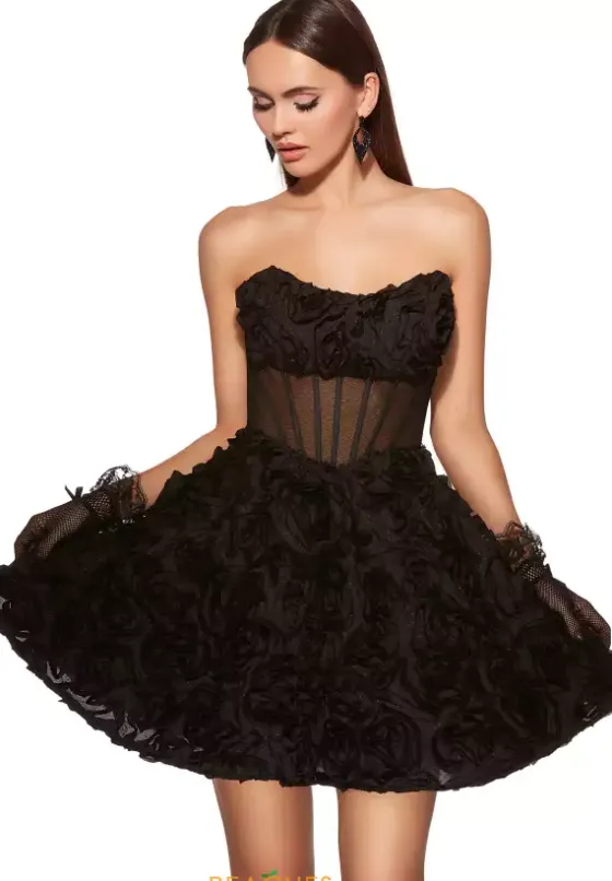 Bat Mitzvah|8Th Grade Dance^Alyce Strapless Corset A Line Dress 30079