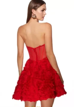 Bat Mitzvah|8Th Grade Dance^Alyce Strapless Corset A Line Dress 30079