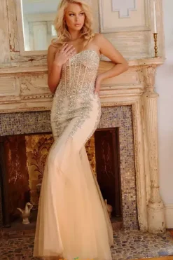 Winter Formal|Pageant^Jovani Strapless Mermaid Dress 5908
