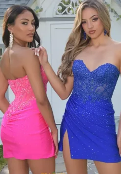 Winter Formal|Wedding Guest^Jasz Couture Strapless Sweetheart Neck Dress 1739