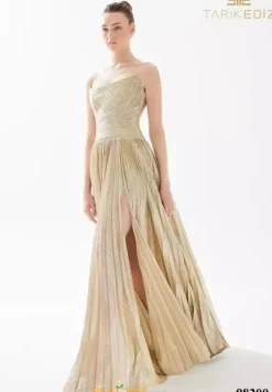 A Line|Long Dresses^Tarik Ediz 98200 Gold