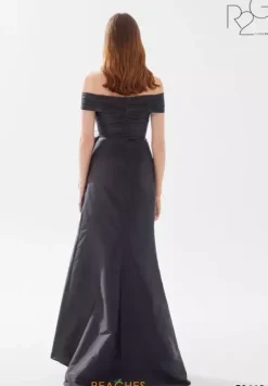 Long Dresses|Plus Sized Dresses^Tarik Ediz 52112 Black