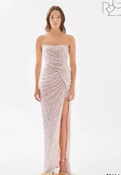 Long Dresses|Pageant^Tarik Ediz 52114 Ice Pink