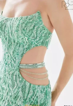 Long Dresses^Tarik Ediz 52084 Basil Green