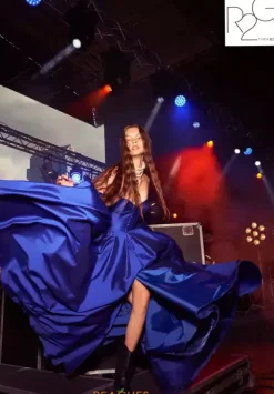 Long Sleeve Prom Dresses|Long Dresses^Tarik Ediz 52010 Royal Blue