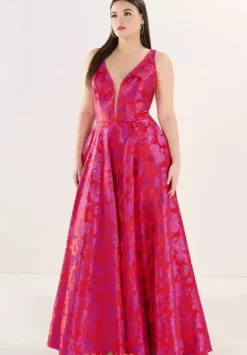 Long Dresses|Plus Sized Dresses^Tiffany 16262