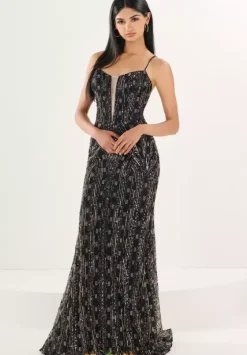 Fitted|Long Dresses^Tiffany 16270