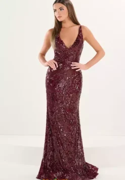 Fitted|Long Dresses^Tiffany 16283