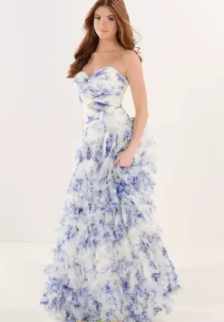 Sweet Sixteen|Long Dresses^Tiffany 16299 Blue China Blooms