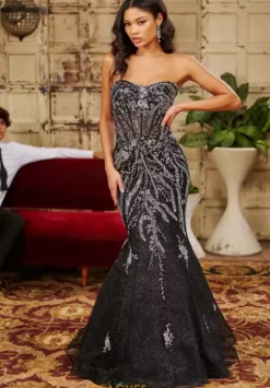 Mermaid|Fitted^Tiffany 16074 Black/Silver