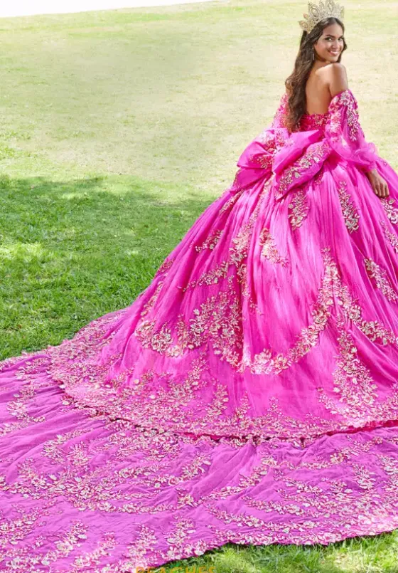 Sweet Sixteen|Quince Dresses With Sleeves^Tiffany Quinceanera 26075