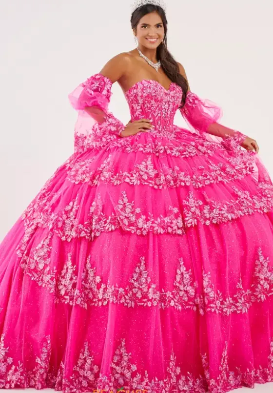 Sweet Sixteen|Quince Dresses With Sleeves^Tiffany Quinceanera 56497