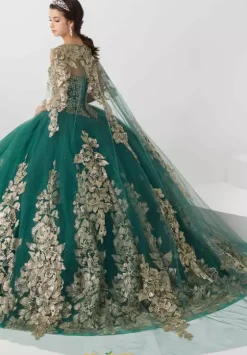 Sweet Sixteen^Tiffany Quinceanera 56468C Wine/Gold