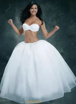 Accessories^ Tulle floor length Full Cinderella Slip