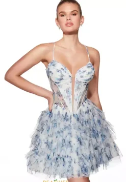 Bat Mitzvah|8Th Grade Dance^Alyce V Neckline A Line Dress 30078