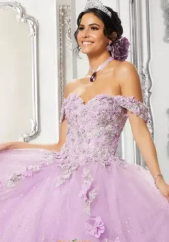 Sweet Sixteen|Plus Sized Quince Dresses^Vizcaya Quinceanera 89318 Orchid
