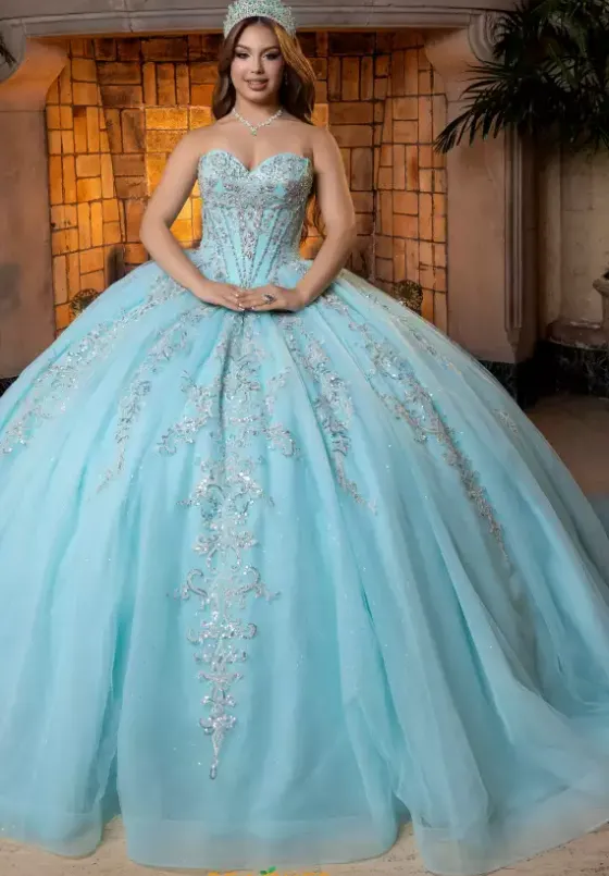 Plus Sized Quince Dresses|Sweet Sixteen^Vizcaya Quinceanera 4080026