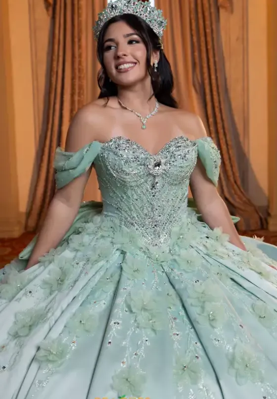 Plus Sized Quince Dresses|Sweet Sixteen^Vizcaya Quinceanera 4080006